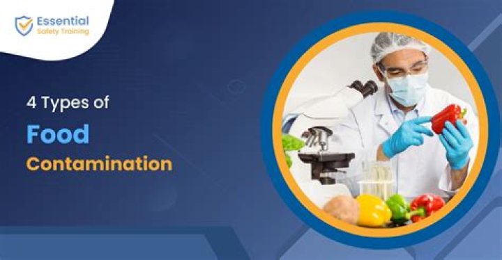 What is an example of food contamination during production?