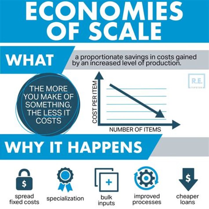 What is economies of scale and scope?
