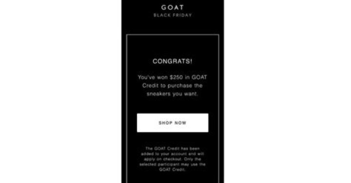 What is goat credit on the goat app?