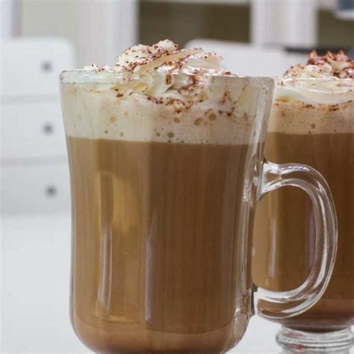 What is hot chocolate and coffee mixed together called?