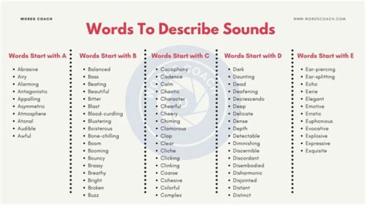 What is it called when words sound good together?