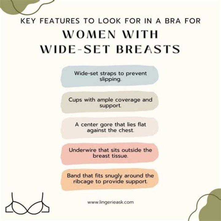 What is the best bra for wide set breasts?