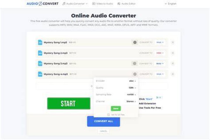 What is the best free audio converter?
