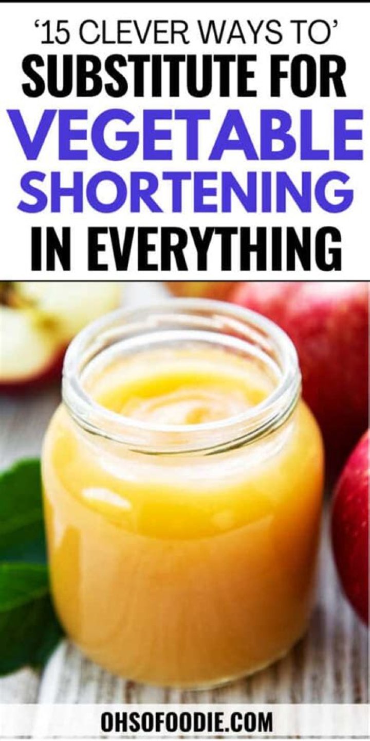 What is the best substitute for vegetable shortening?