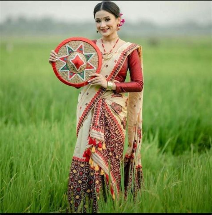What is the name of traditional dress of Assam?