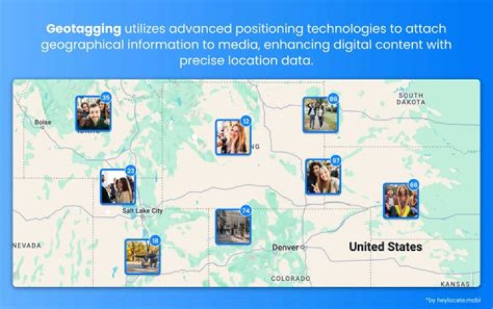 What is the use of geotagging?