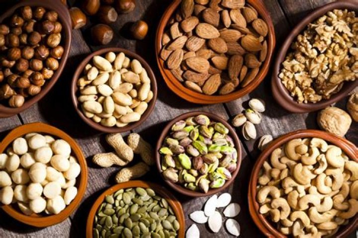 What nuts are high in arginine?
