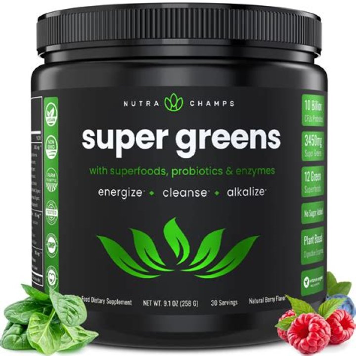 What should I look for in a greens supplement?