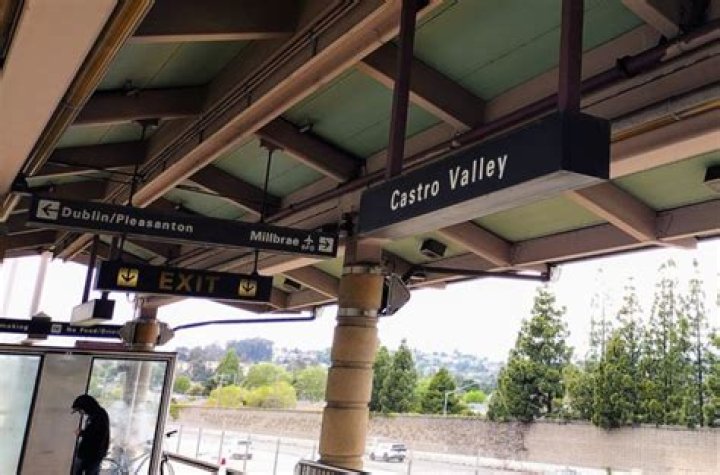 What time does Castro Valley BART parking fill up?