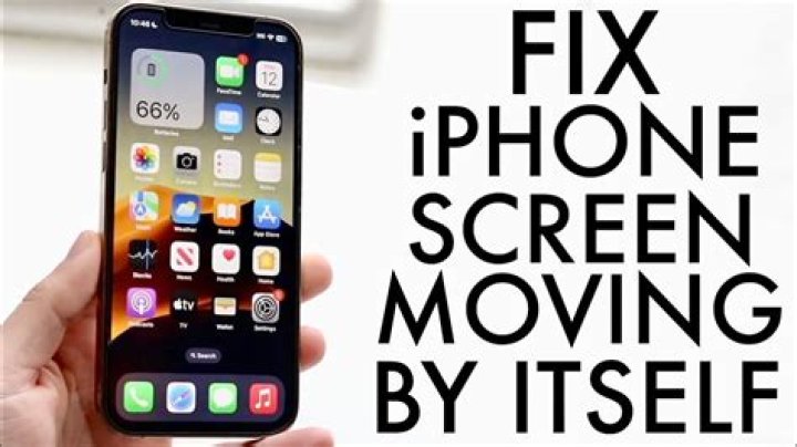 What to do if your phone is moving by itself?