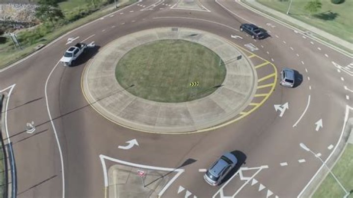 When can you go at a roundabout?