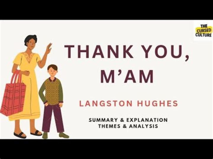 Where does the story thank you ma'am take place?