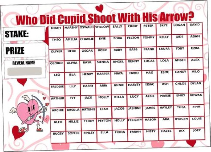 Who did Cupid shoot?