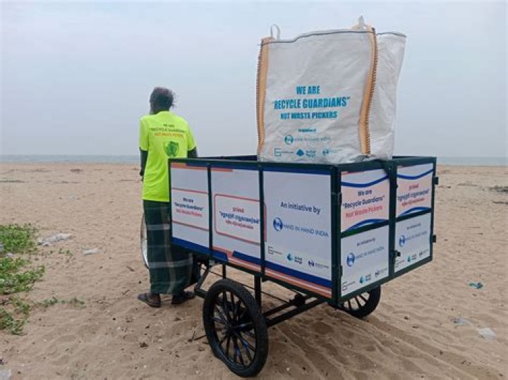 Who is waste hero in Tamil Nadu?
