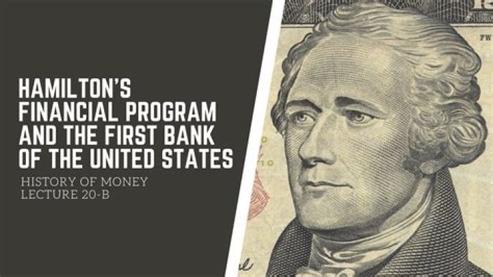 Who opposed Hamilton's National Bank?