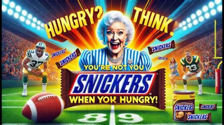 Who plays in the Snickers commercial?