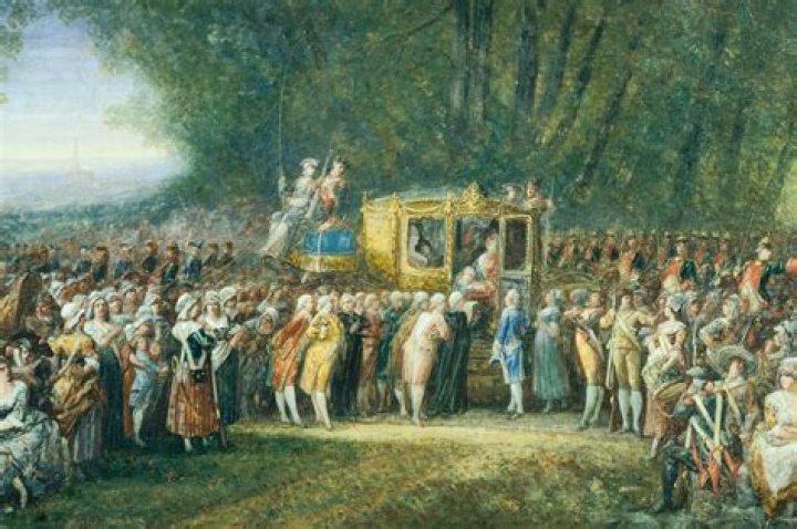 Why did the king leave Versailles?