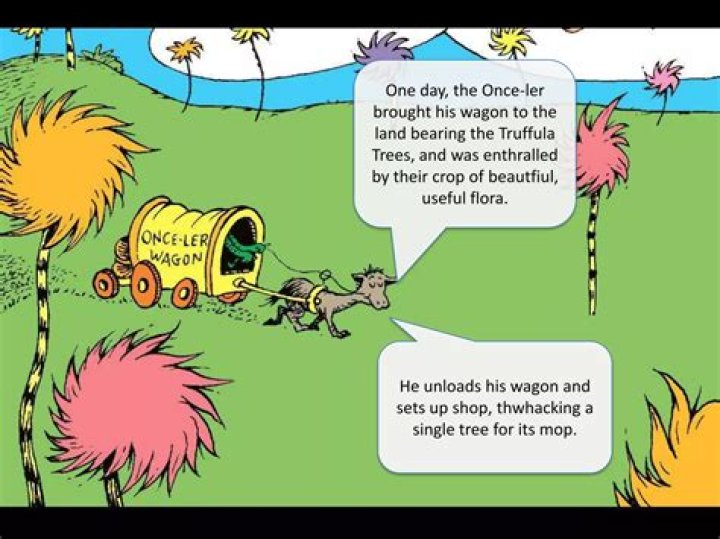 Why did the once ler like the Truffula trees?
