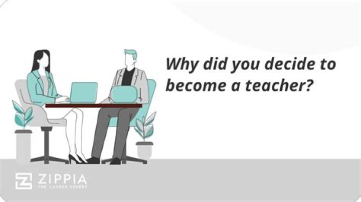 Why did you choose to become a teacher?