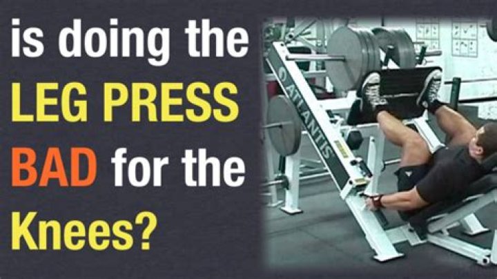 Why is leg press bad?