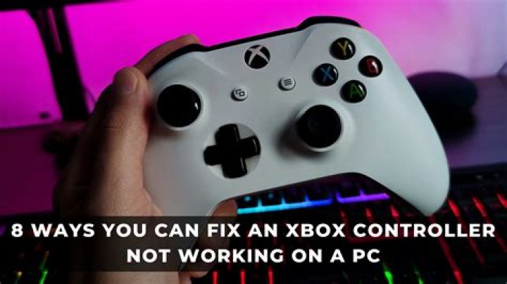 Why is my Xbox 360 controller not working on PC?