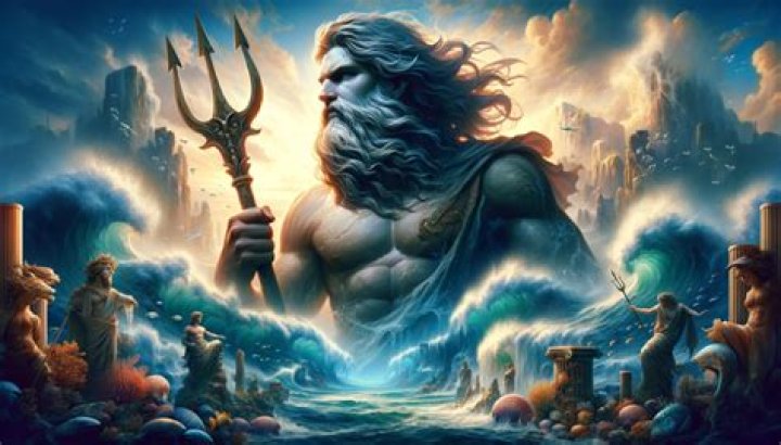 Why is Poseidon the god of the sea?